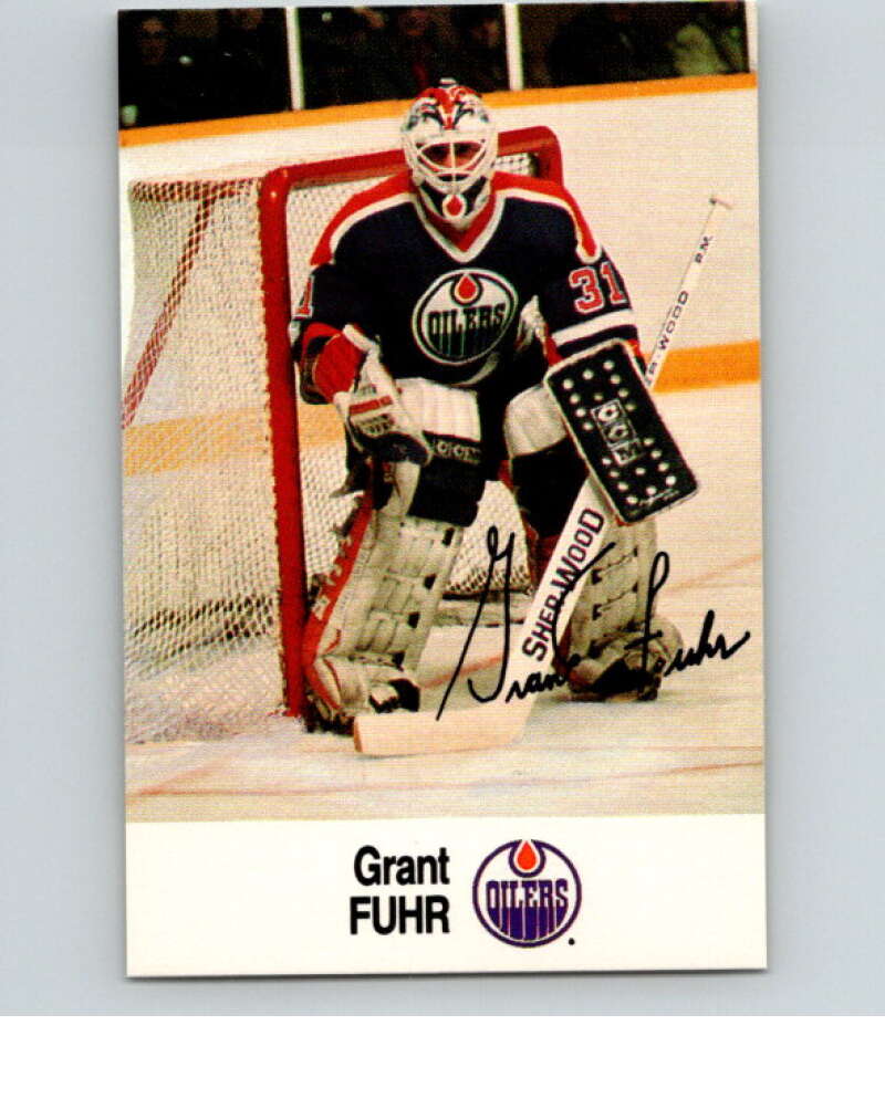 1988-89 Esso All-Stars Hockey Card Grant Fuhr V74778 Image 1