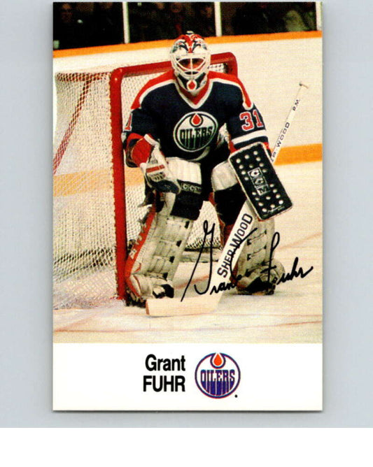 1988-89 Esso All-Stars Hockey Card Grant Fuhr  V74779 Image 1