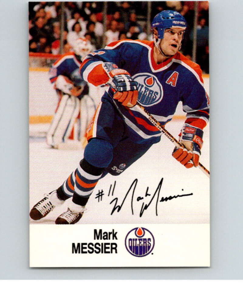1988-89 Esso All-Stars Hockey Card Mark Messier V74780 Image 1