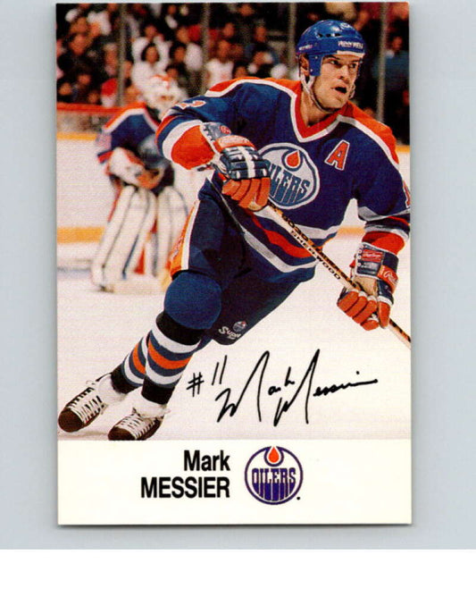 1988-89 Esso All-Stars Hockey Card Mark Messier  V74780 Image 1
