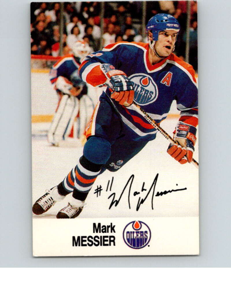 1988-89 Esso All-Stars Hockey Card Mark Messier V74781 Image 1