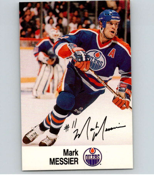1988-89 Esso All-Stars Hockey Card Mark Messier  V74782 Image 1