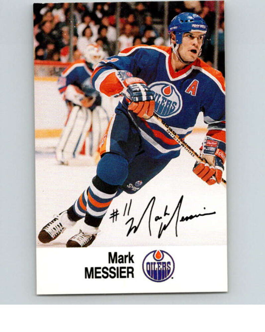1988-89 Esso All-Stars Hockey Card Mark Messier  V74783 Image 1