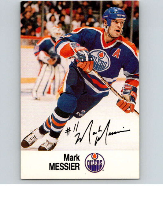1988-89 Esso All-Stars Hockey Card Mark Messier  V74784 Image 1