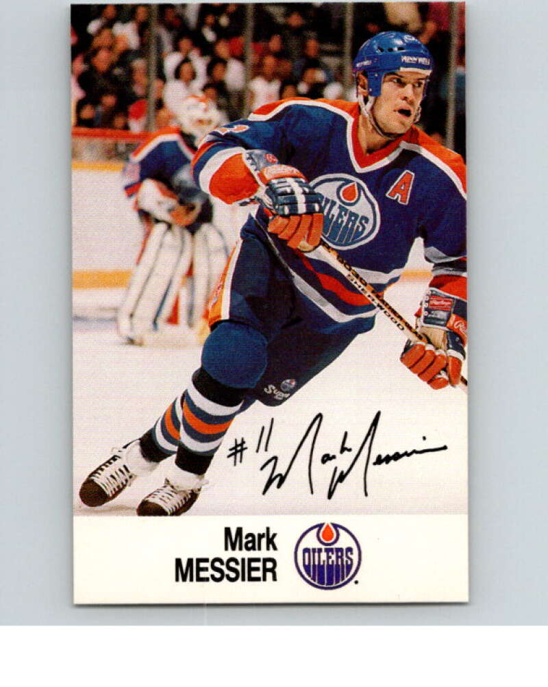 1988-89 Esso All-Stars Hockey Card Mark Messier V74785 Image 1