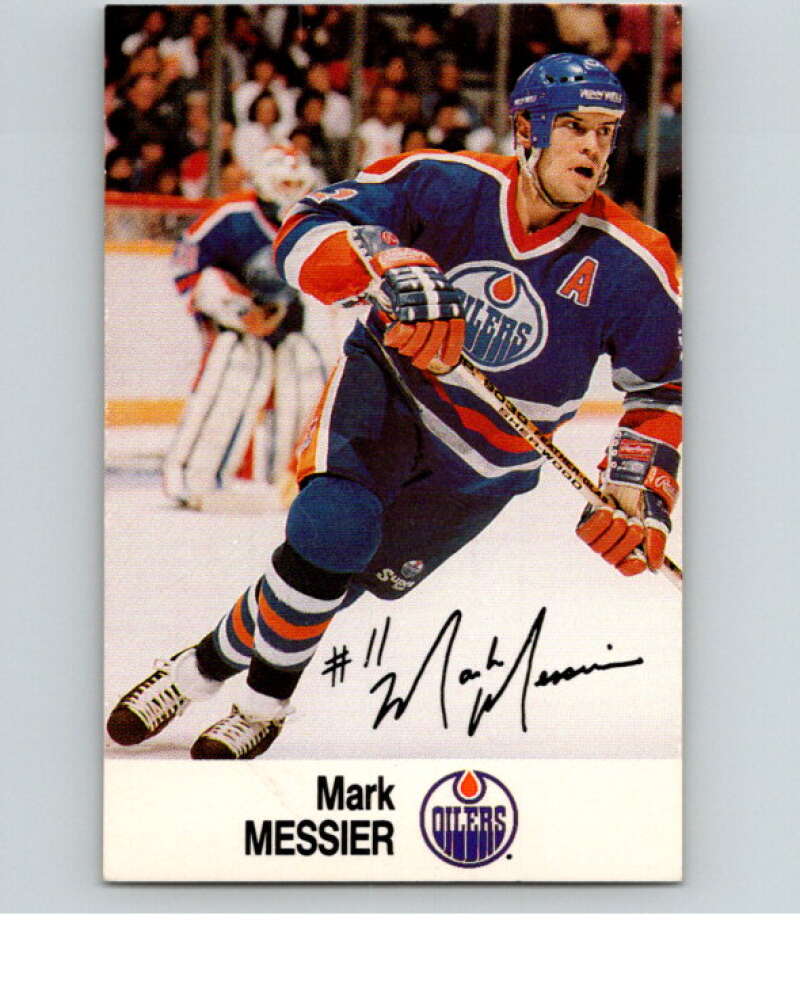 1988-89 Esso All-Stars Hockey Card Mark Messier V74786 Image 1