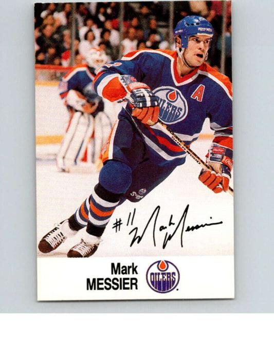 1988-89 Esso All-Stars Hockey Card Mark Messier  V74787 Image 1