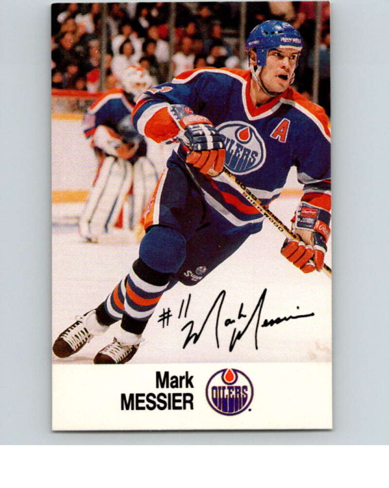 1988-89 Esso All-Stars Hockey Card Mark Messier V74788 Image 1