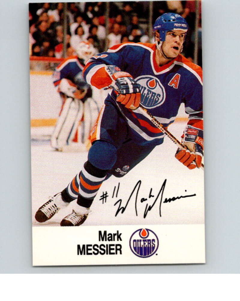 1988-89 Esso All-Stars Hockey Card Mark Messier V74789 Image 1