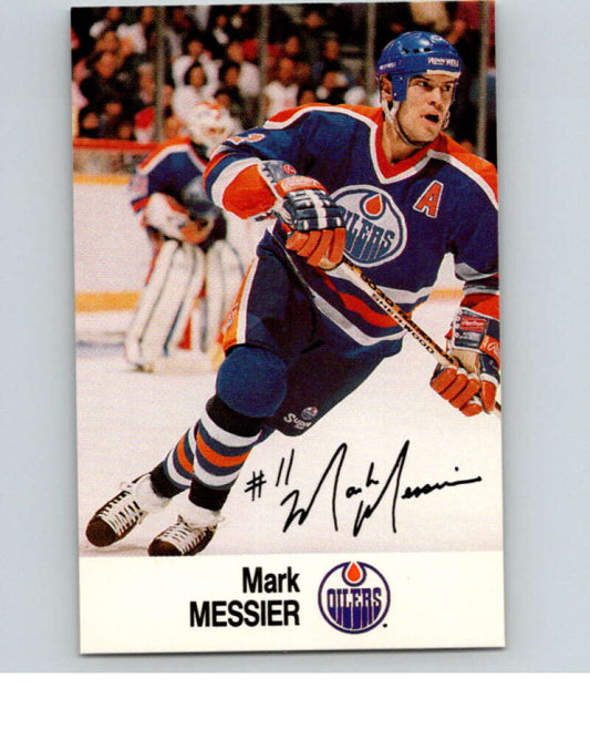 1988-89 Esso All-Stars Hockey Card Mark Messier  V74789 Image 1