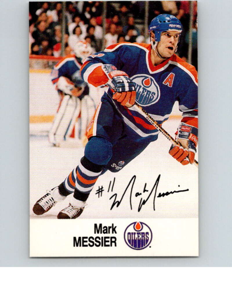 1988-89 Esso All-Stars Hockey Card Mark Messier V74790 Image 1