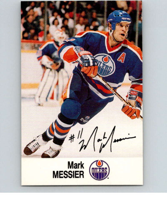 1988-89 Esso All-Stars Hockey Card Mark Messier  V74790 Image 1