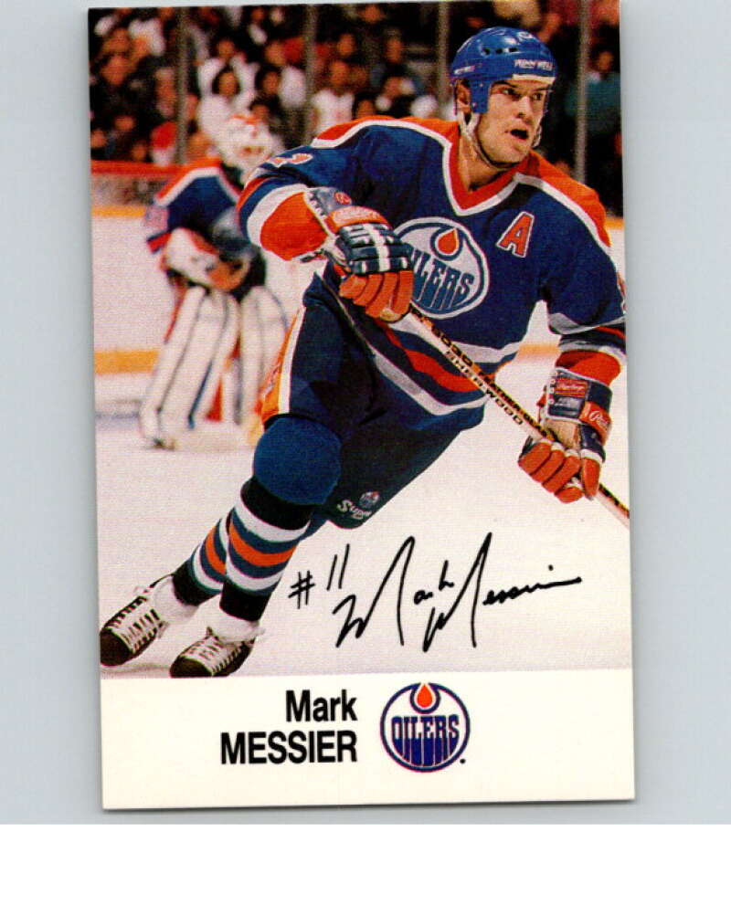 1988-89 Esso All-Stars Hockey Card Mark Messier V74791 Image 1