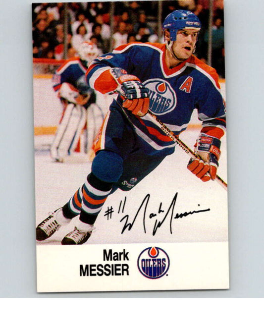 1988-89 Esso All-Stars Hockey Card Mark Messier  V74791 Image 1