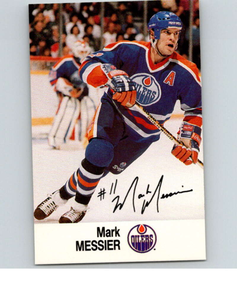 1988-89 Esso All-Stars Hockey Card Mark Messier V74792 Image 1