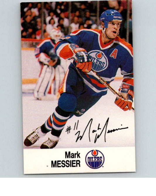1988-89 Esso All-Stars Hockey Card Mark Messier  V74795 Image 1