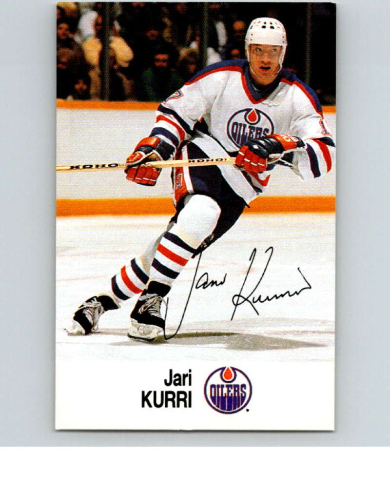 1988-89 Esso All-Stars Hockey Card Jari Kurri V74801 Image 1