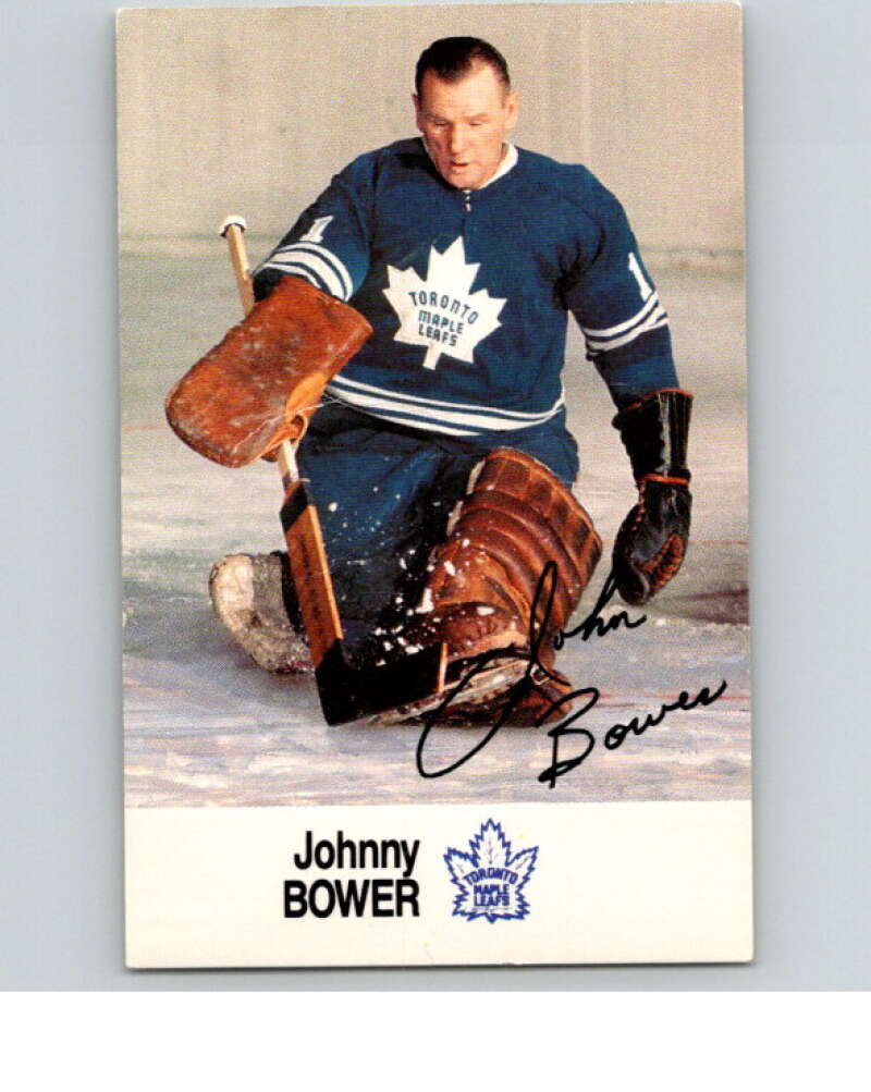 1988-89 Esso All-Stars Hockey Card Johnny Bower V74807 Image 1