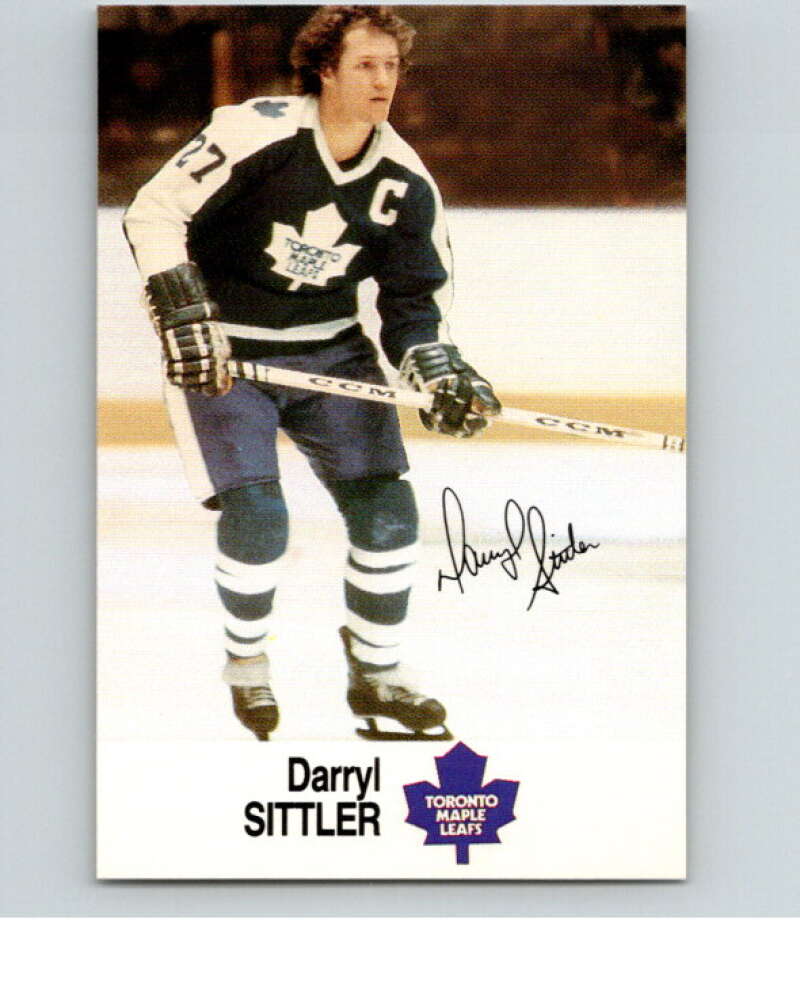 1988-89 Esso All-Stars Hockey Card Darryl Sittler V74820 Image 1