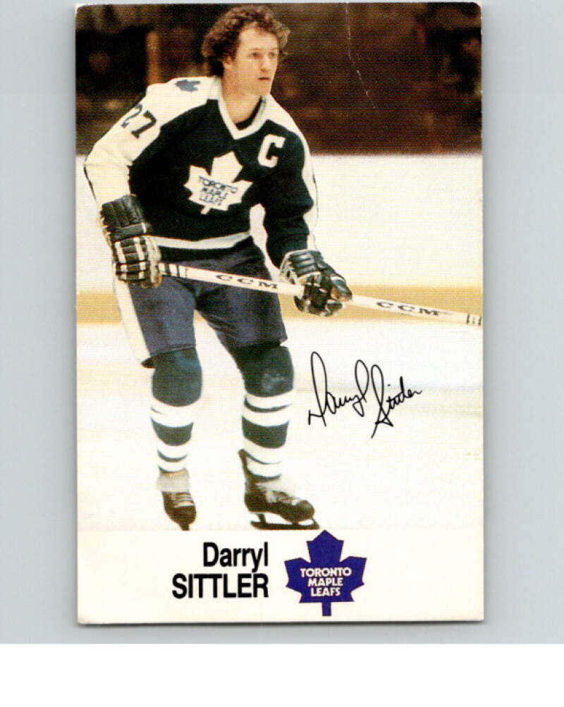 1988-89 Esso All-Stars Hockey Card Darryl Sittler V74821 Image 1
