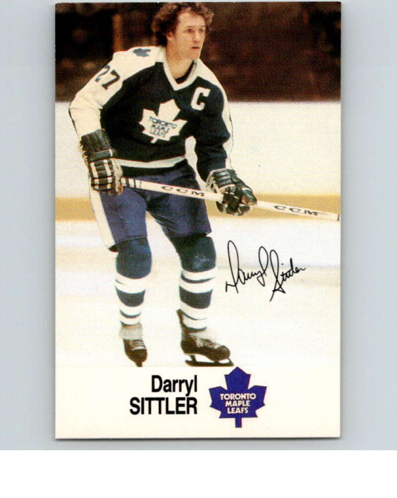 1988-89 Esso All-Stars Hockey Card Darryl Sittler V74823 Image 1