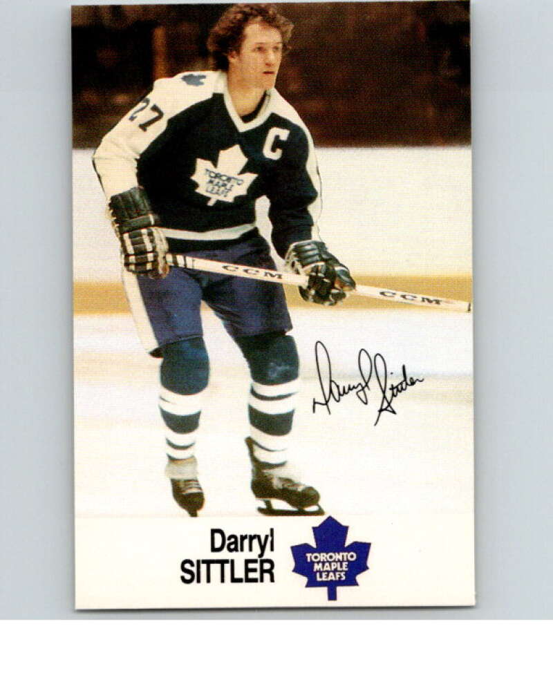 1988-89 Esso All-Stars Hockey Card Darryl Sittler V74824 Image 1