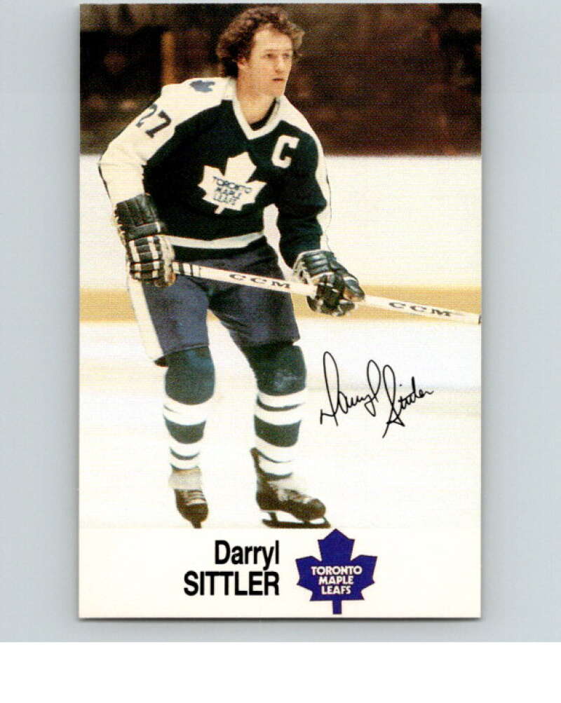1988-89 Esso All-Stars Hockey Card Darryl Sittler V74825 Image 1