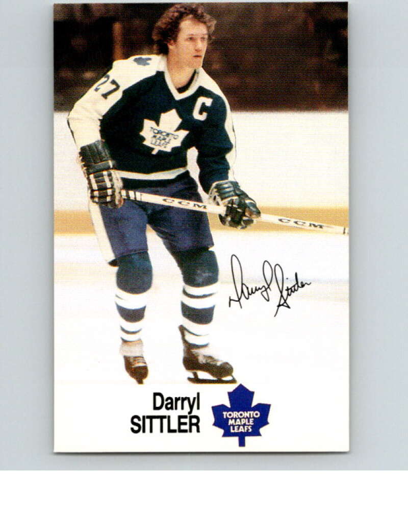 1988-89 Esso All-Stars Hockey Card Darryl Sittler V74826 Image 1