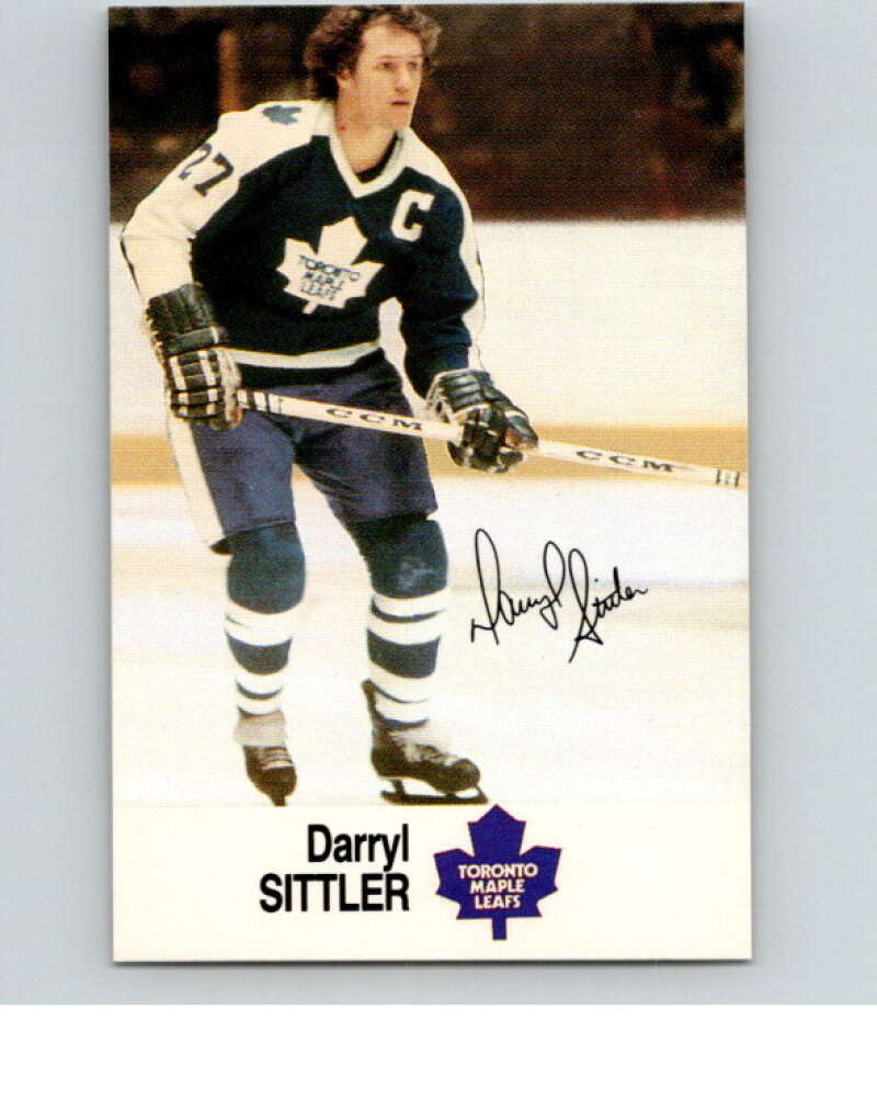1988-89 Esso All-Stars Hockey Card Darryl Sittler V74829 Image 1