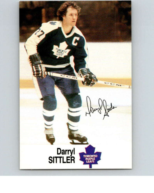 1988-89 Esso All-Stars Hockey Card Darryl Sittler  V74830 Image 1