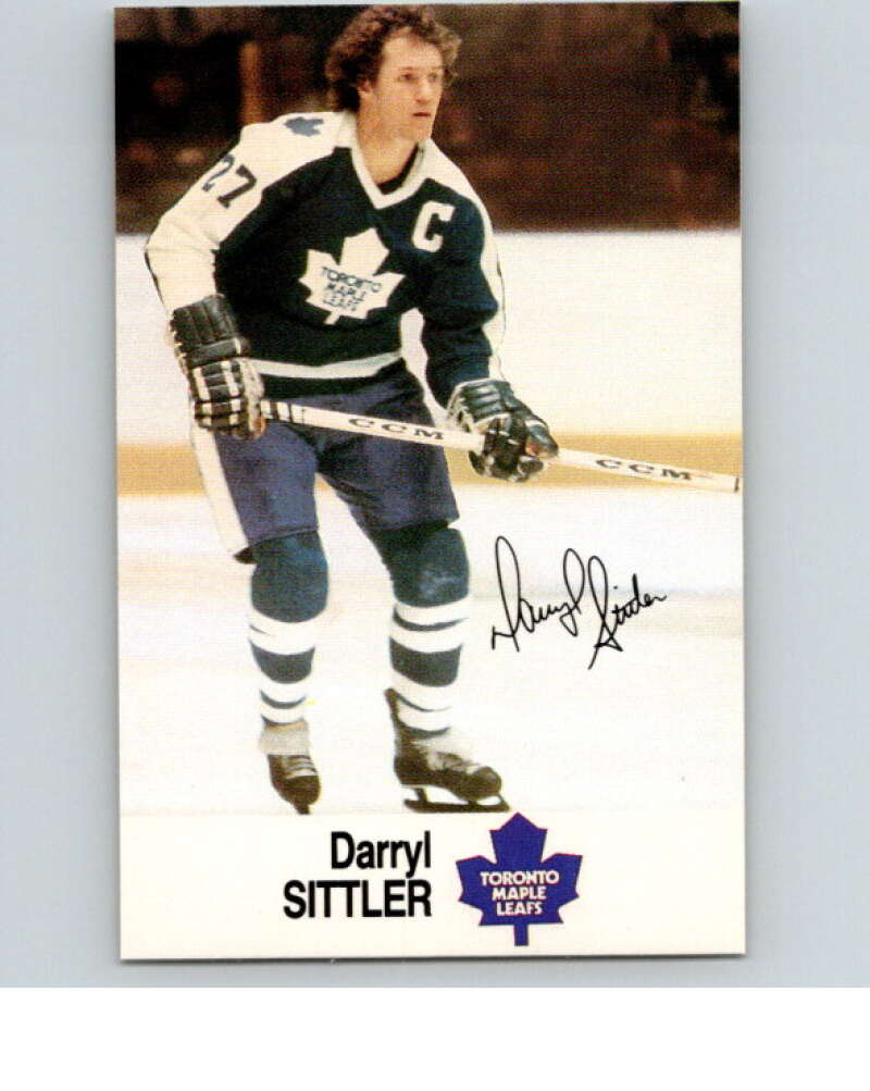 1988-89 Esso All-Stars Hockey Card Darryl Sittler V74831 Image 1
