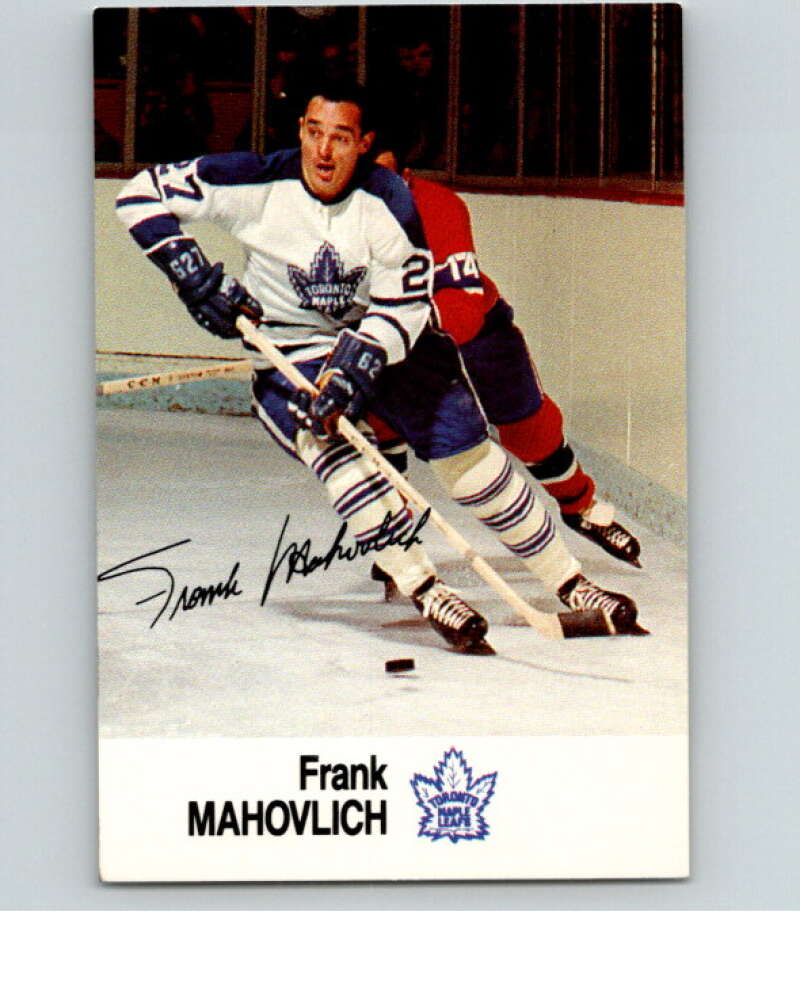 1988-89 Esso All-Stars Hockey Card Frank Mahovlich V74834 Image 1