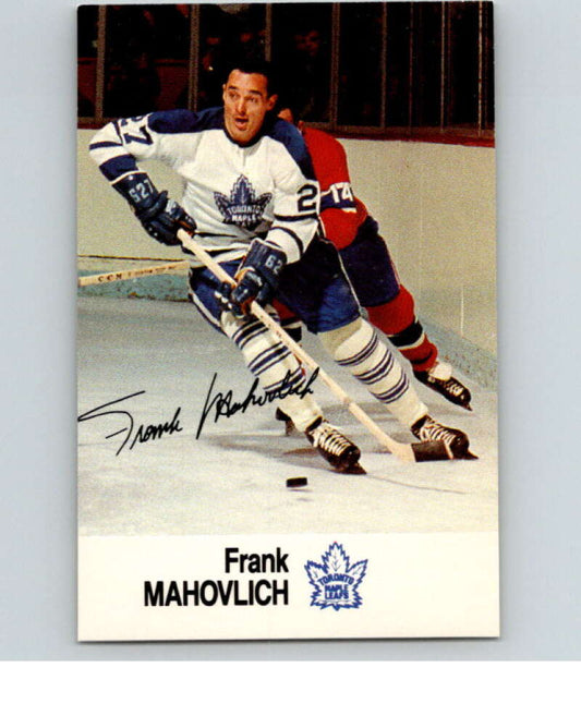 1988-89 Esso All-Stars Hockey Card Frank Mahovlich  V74836 Image 1