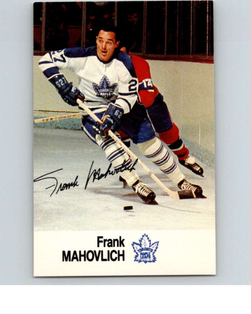 1988-89 Esso All-Stars Hockey Card Frank Mahovlich V74836 Image 1