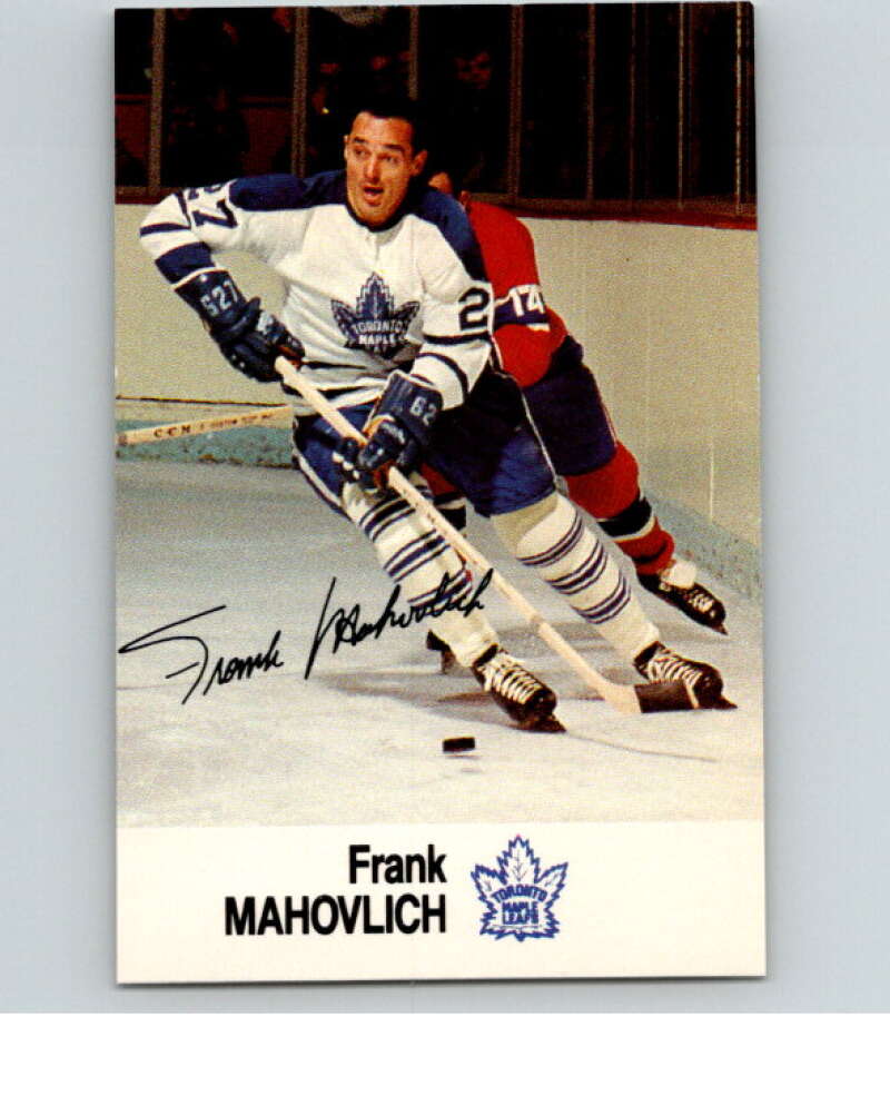 1988-89 Esso All-Stars Hockey Card Frank Mahovlich V74841 Image 1