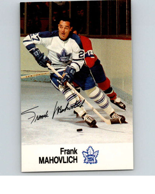 1988-89 Esso All-Stars Hockey Card Frank Mahovlich  V74842 Image 1