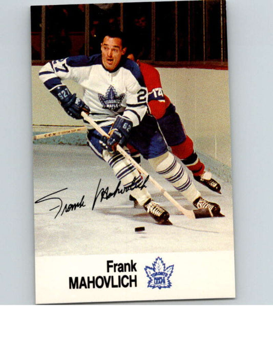 1988-89 Esso All-Stars Hockey Card Frank Mahovlich  V74845 Image 1