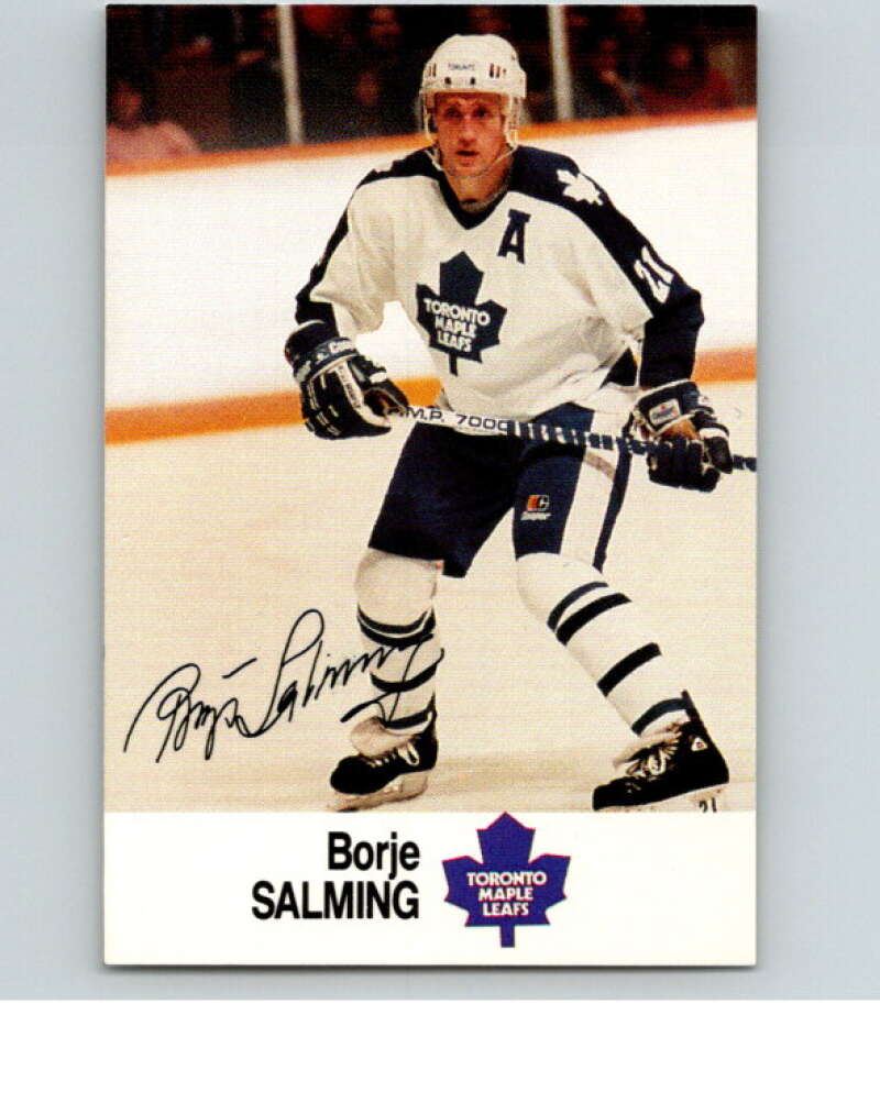 1988-89 Esso All-Stars Hockey Card Borje Salmaing V74851 Image 1