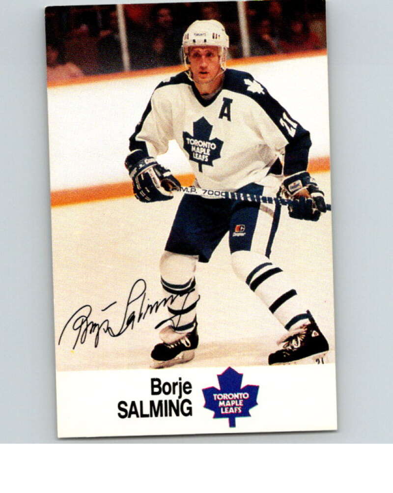 1988-89 Esso All-Stars Hockey Card Borje Salmaing V74852 Image 1