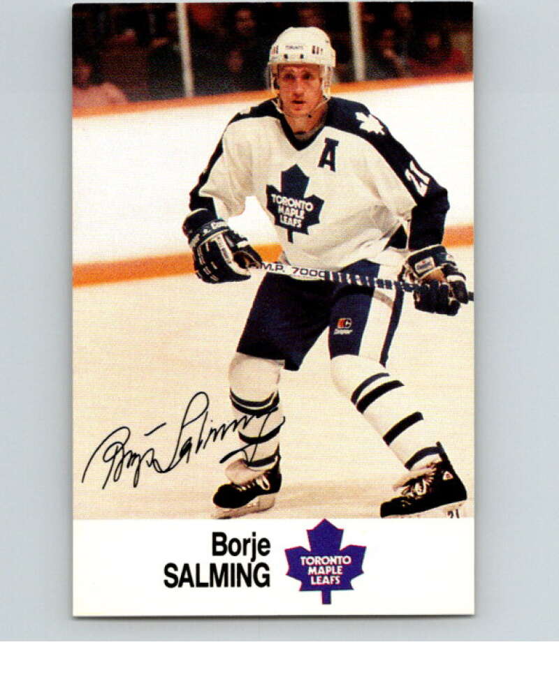 1988-89 Esso All-Stars Hockey Card Borje Salmaing V74854 Image 1