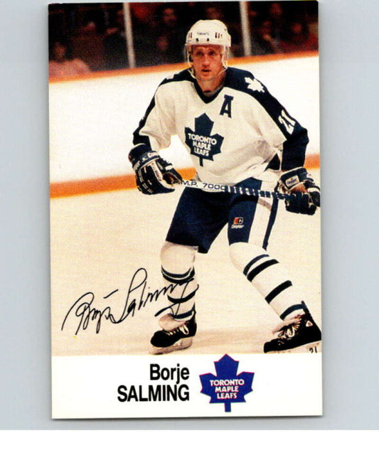 1988-89 Esso All-Stars Hockey Card Borje Salmaing  V74855 Image 1
