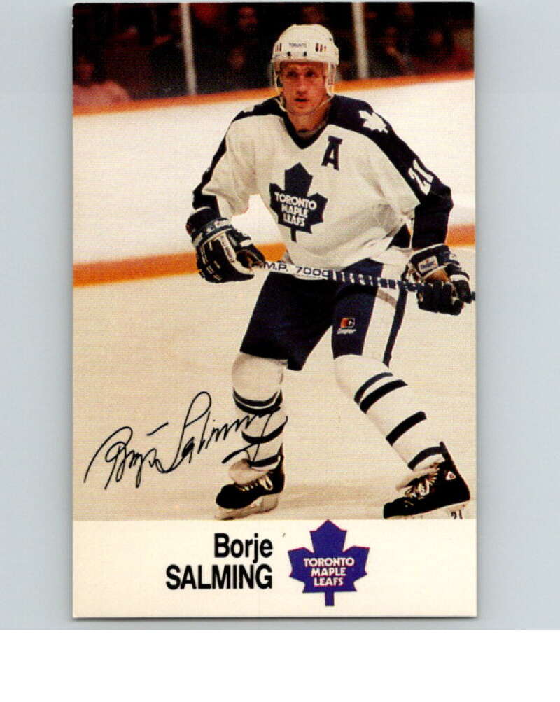 1988-89 Esso All-Stars Hockey Card Borje Salmaing V74856 Image 1