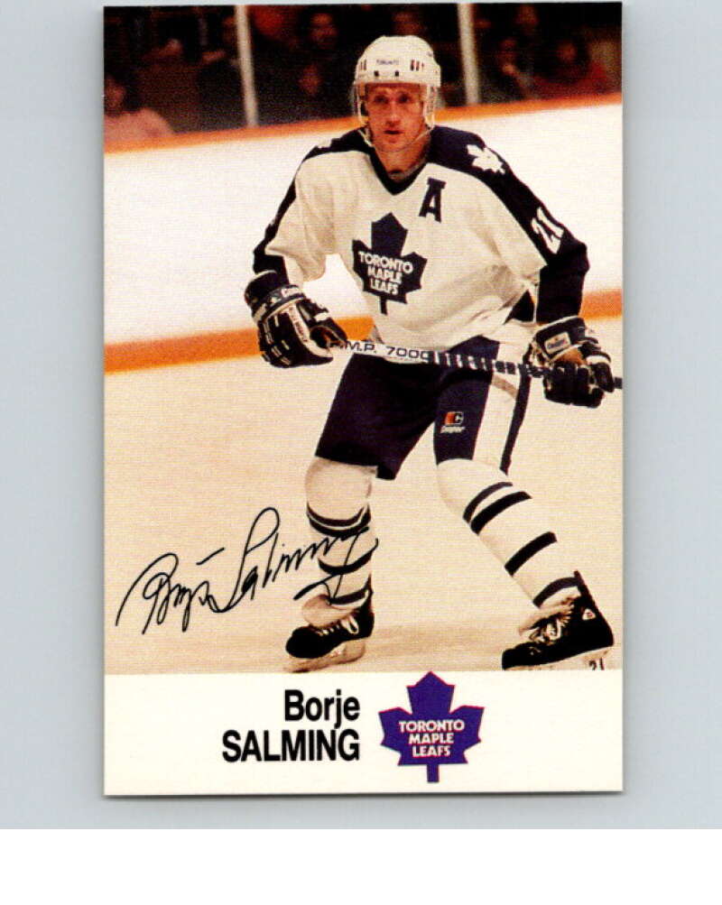 1988-89 Esso All-Stars Hockey Card Borje Salmaing V74858 Image 1