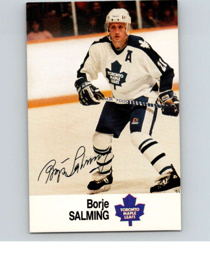 1988-89 Esso All-Stars Hockey Card Borje Salmaing V74859 Image 1