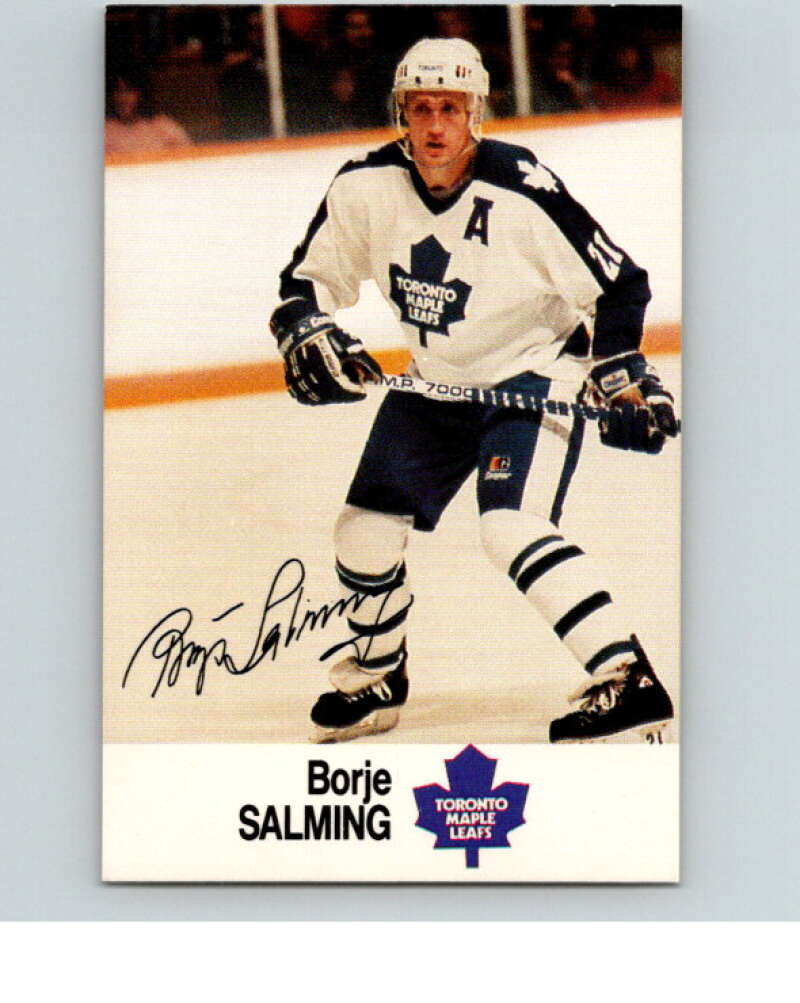 1988-89 Esso All-Stars Hockey Card Borje Salmaing V74860 Image 1