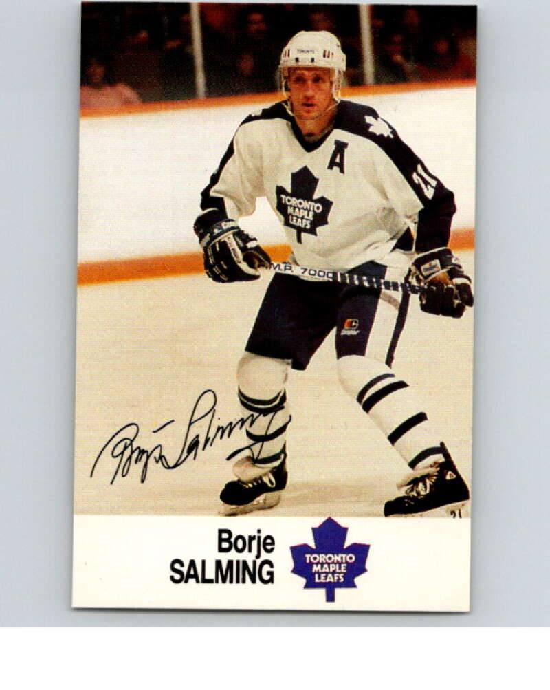 1988-89 Esso All-Stars Hockey Card Borje Salmaing V74861 Image 1