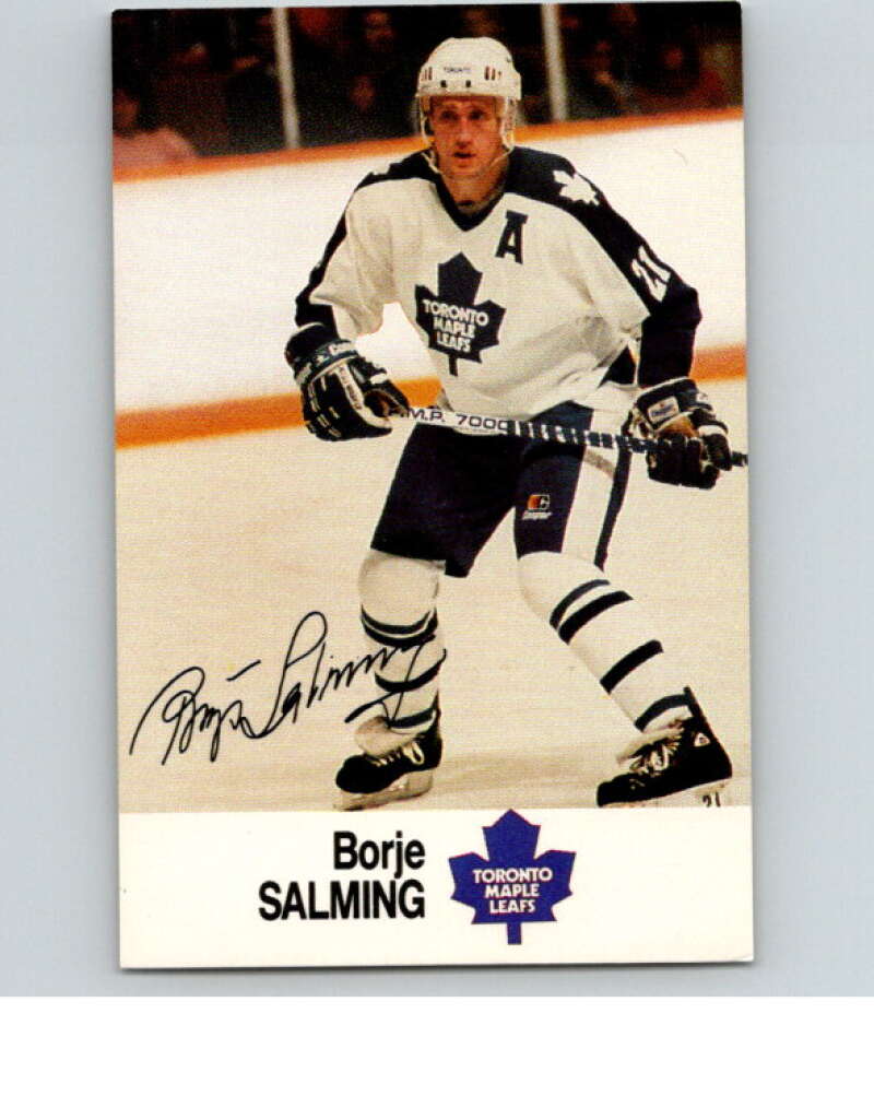 1988-89 Esso All-Stars Hockey Card Borje Salmaing V74862 Image 1