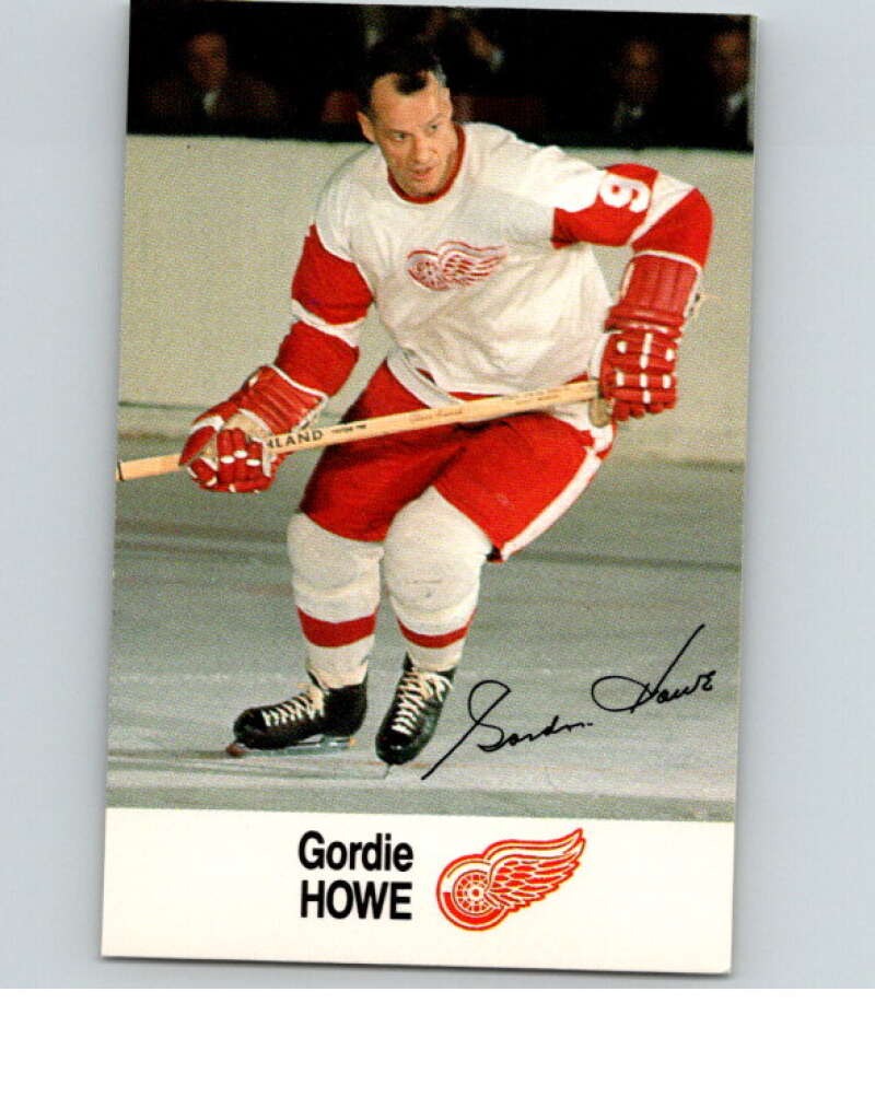 1988-89 Esso All-Stars Hockey Card Gordie Howe V74863 Image 1