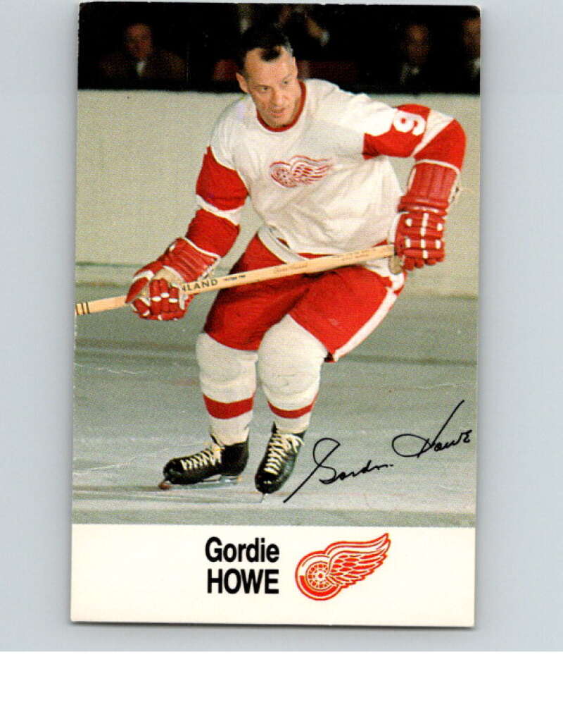 1988-89 Esso All-Stars Hockey Card Gordie Howe V74873 Image 1