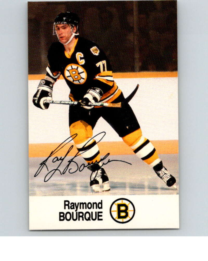 1988-89 Esso All-Stars Hockey Card Raymond Bourque V74934 Image 1